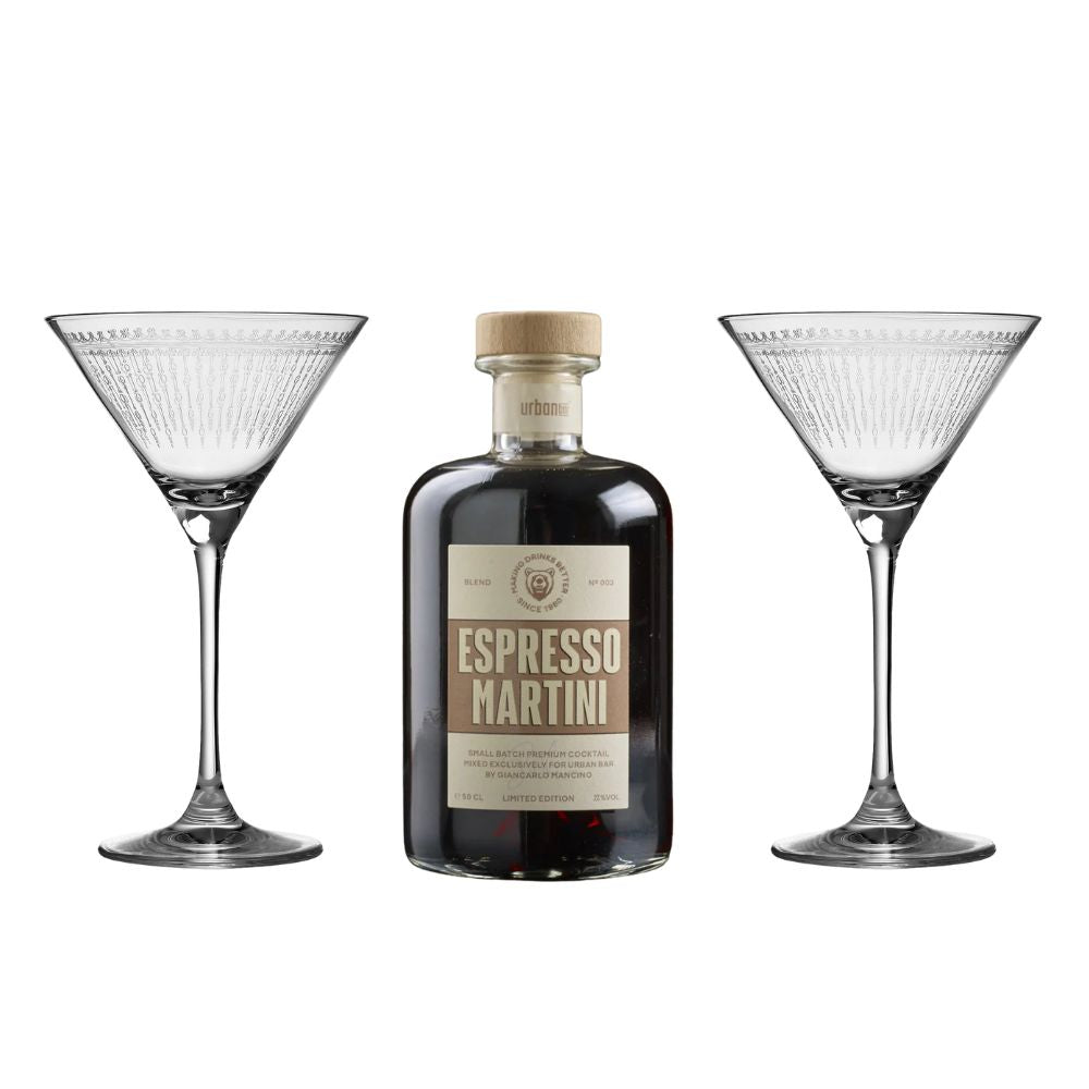 Coffret Espresso Martini et verre