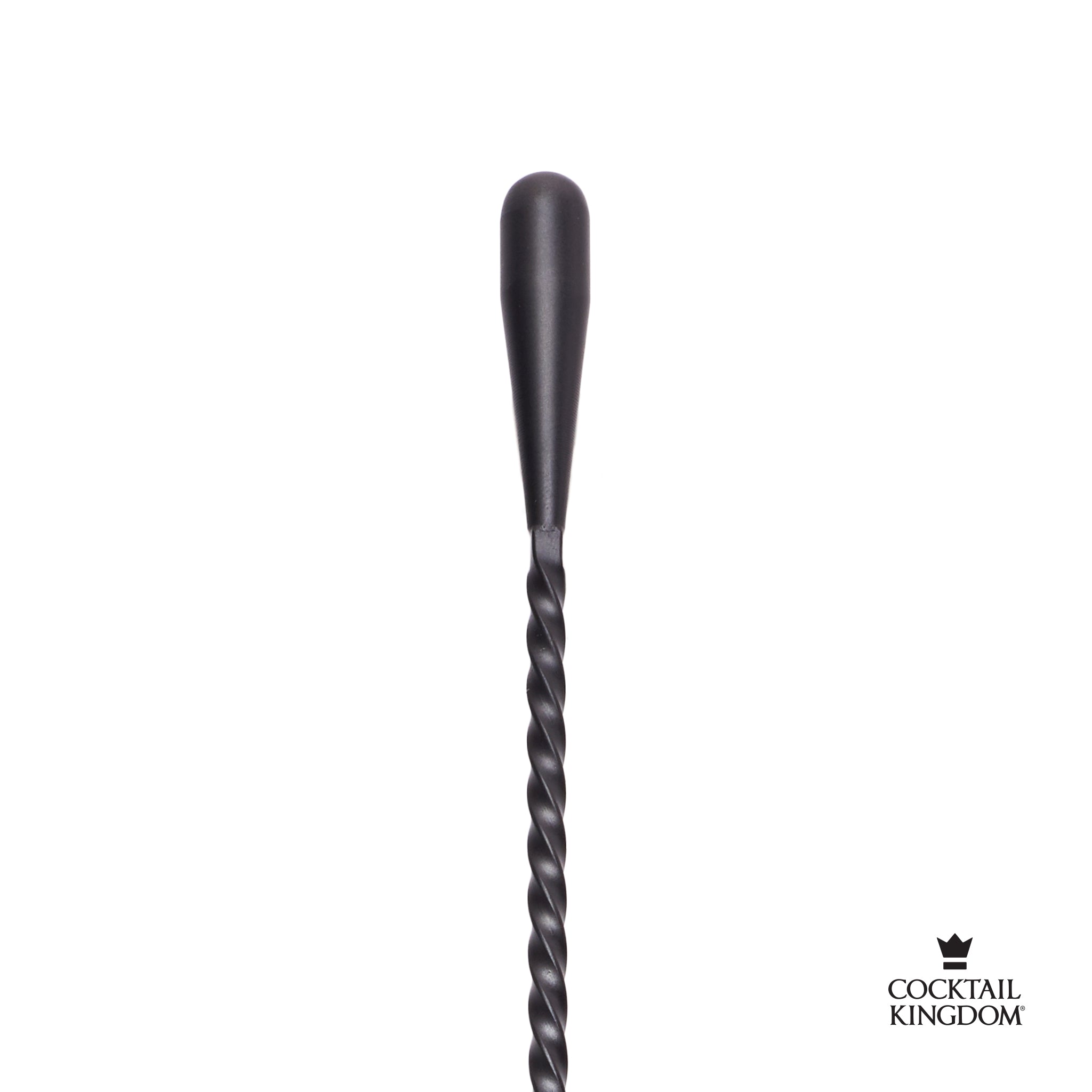 Teardrop Barlöffel - Schwarz matt / 30cm