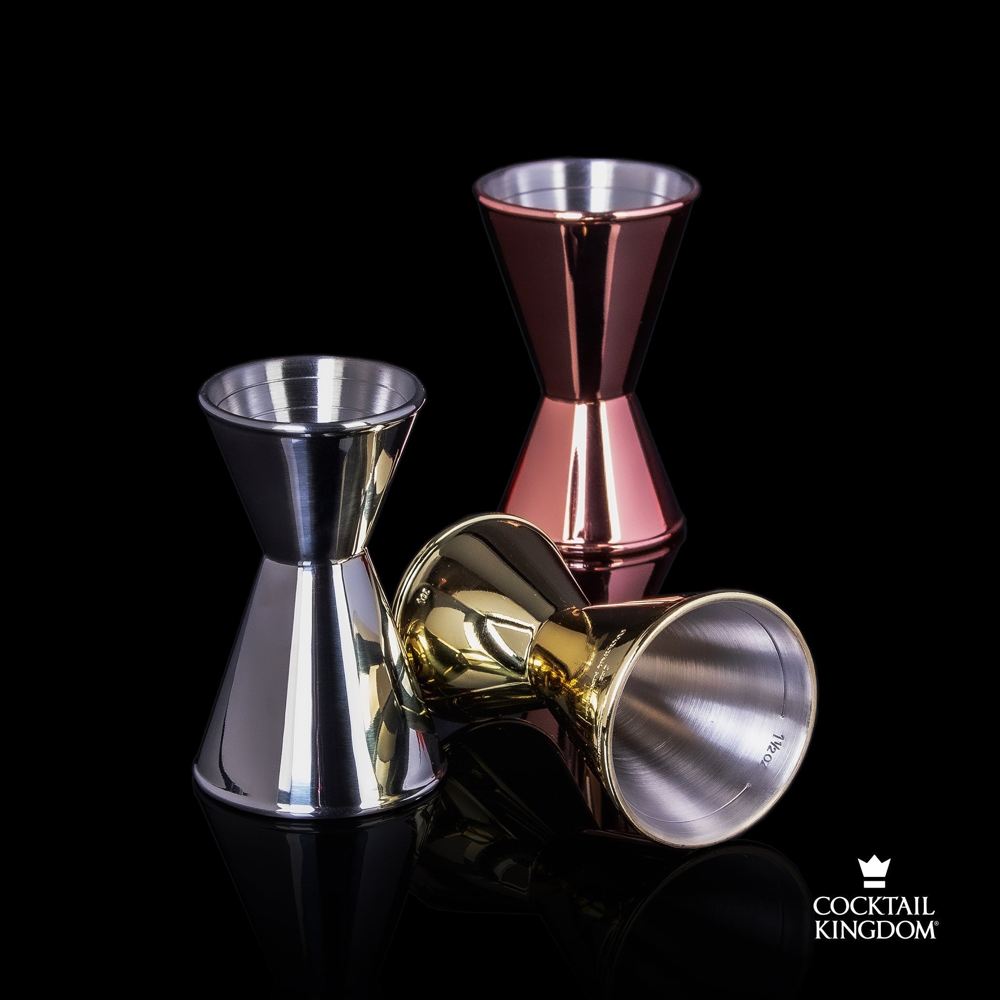 Jigger Koriko® de peso pesado de 1 oz/2 oz - Acero inoxidable