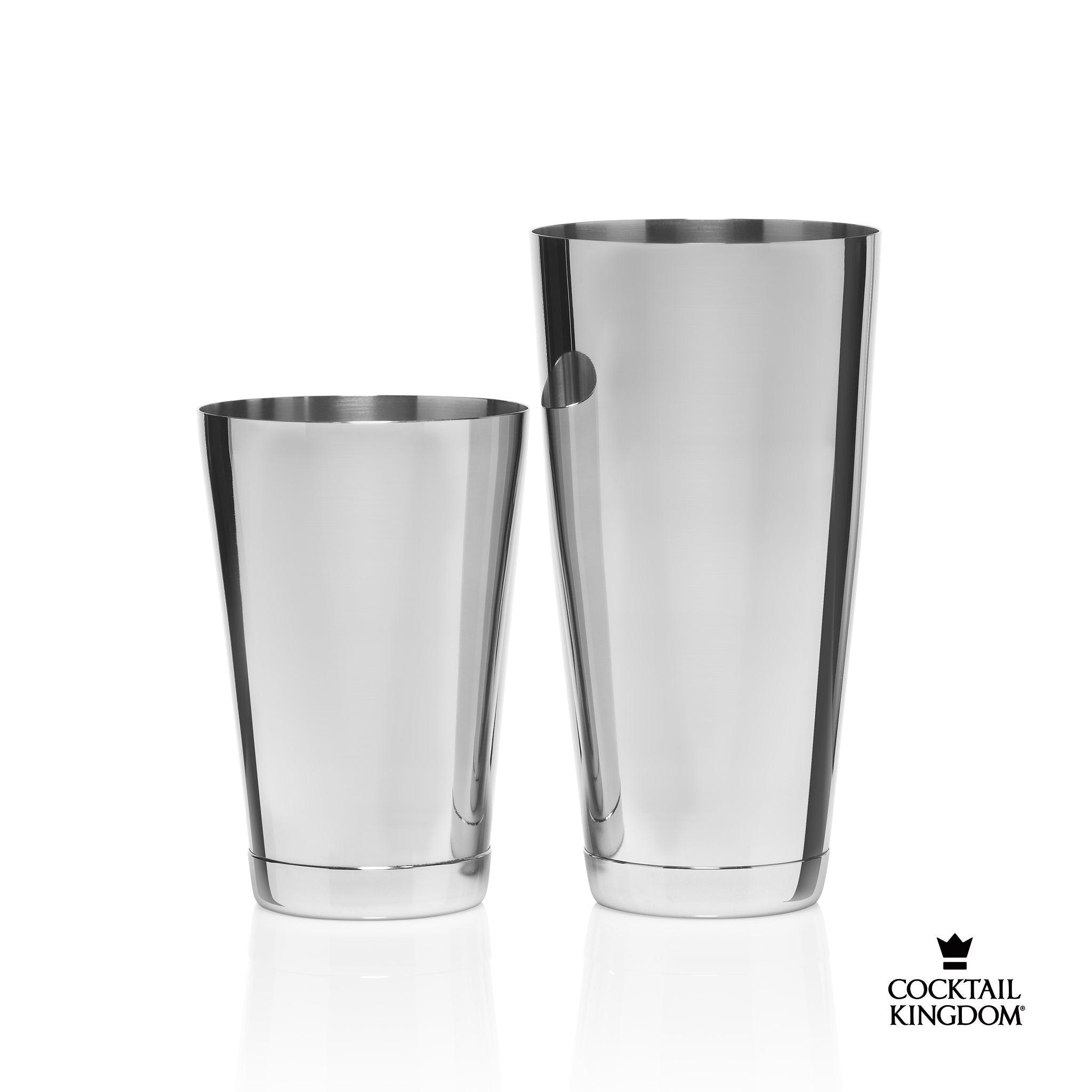 Set aus zwei Koriko® Weighted Shaker-Tins aus Edelstahl