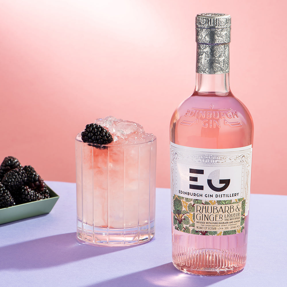 Edinburgh Licor de Ruibarbo y Jengibre - 50cl