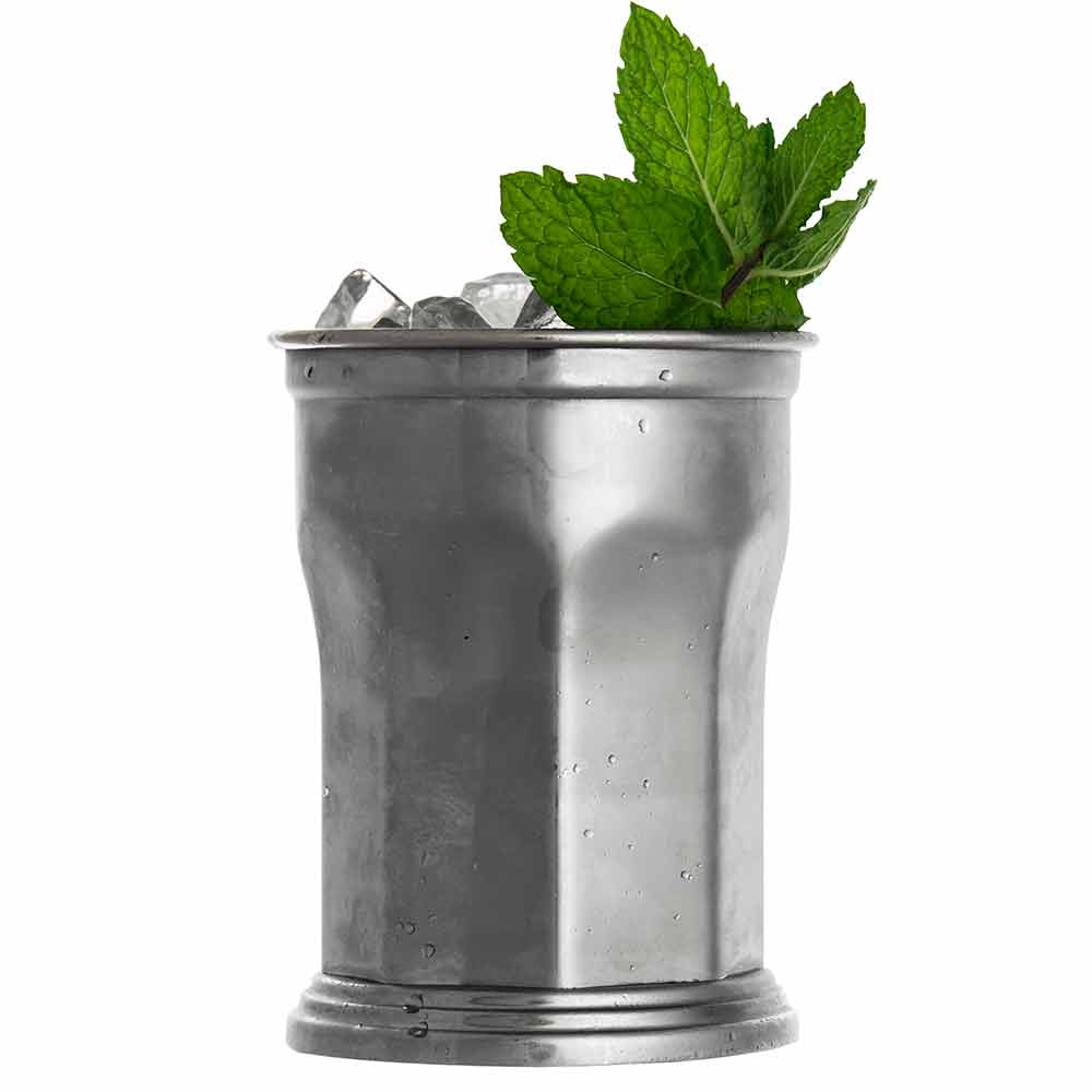 Gobelet à julep octogonal en acier inoxydable 39 cl