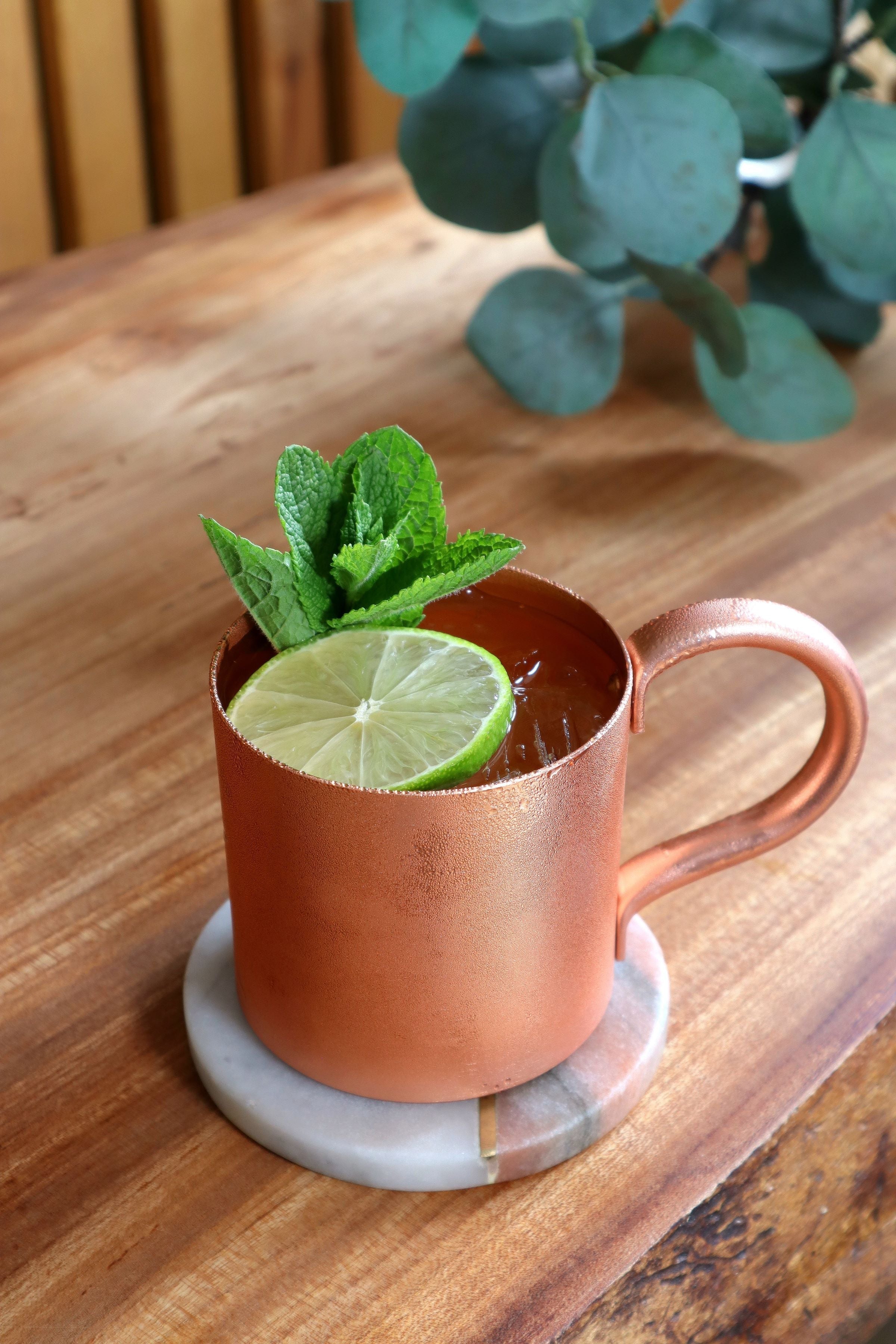 Mug plaqué cuivre 32.5cl