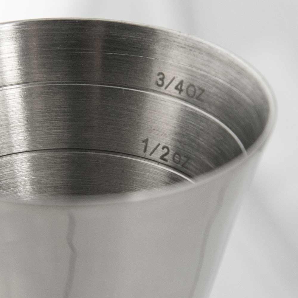 Dosatore da cocktail Aero® in acciaio inox 1oz/2oz