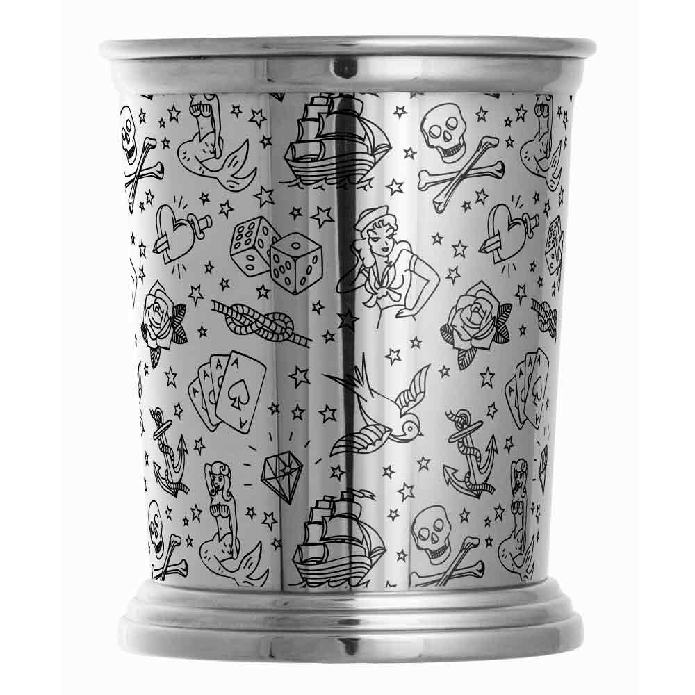 Gobelet à julep en acier inoxydable Tattoo 40cl
