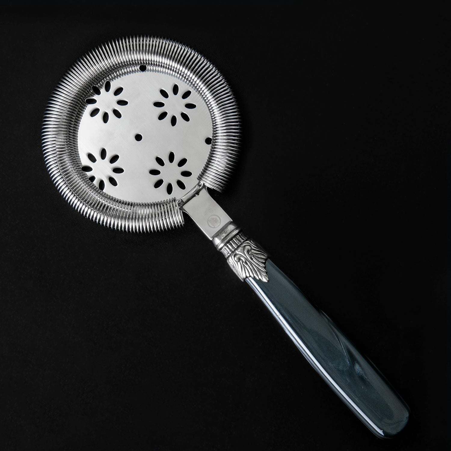 Classico Hawthorne-Cocktailsieb aus Edelstahl mit Innengewinde, 22,5 cm