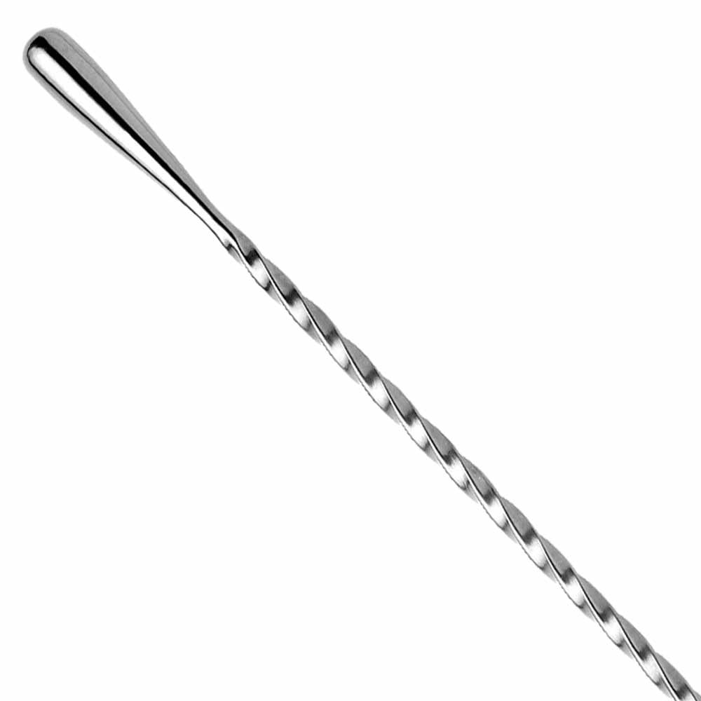 Cuchara de barra de acero inoxidable con forma de gota de 40 cm