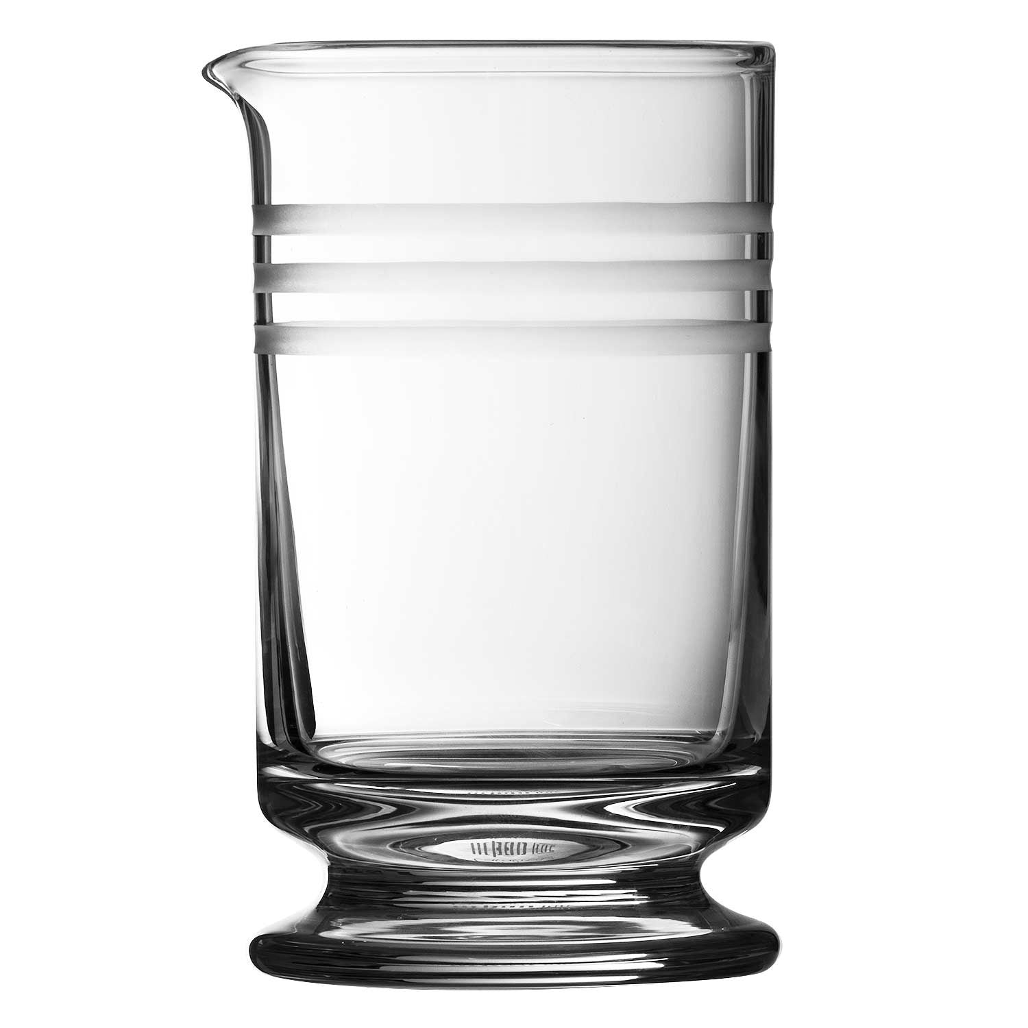 Vaso mezclador con base para cóctel Calabrese 3 cortes 60 cl