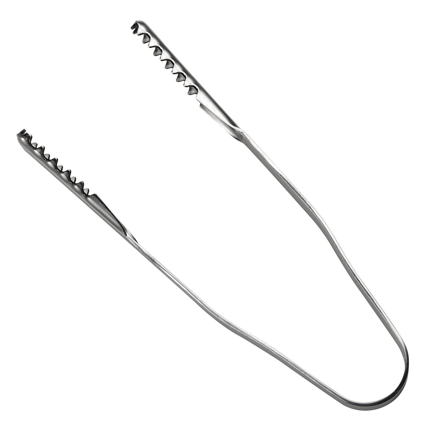 Pinzas para hielo de acero inoxidable Ergo de 12 cm