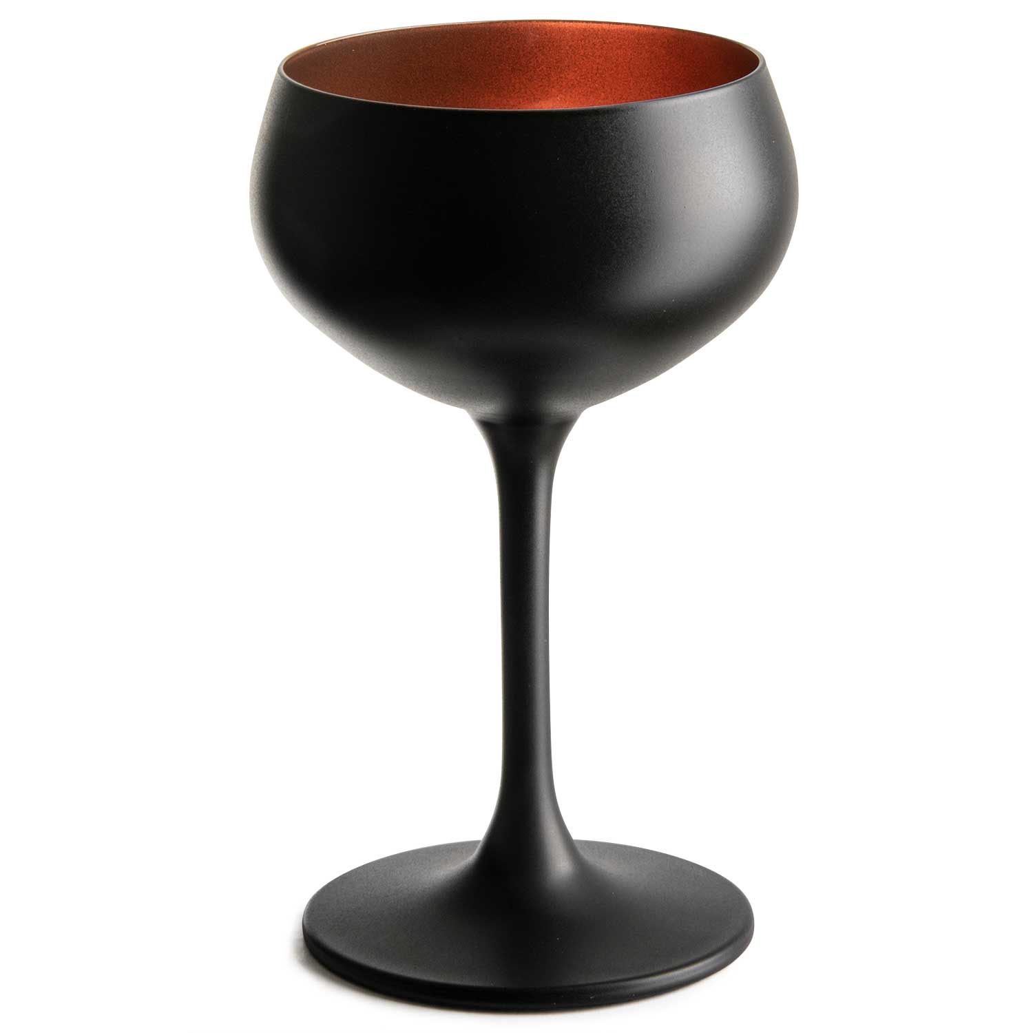 Copa de cóctel de champán negro Coupe 21 cl Oro Nero