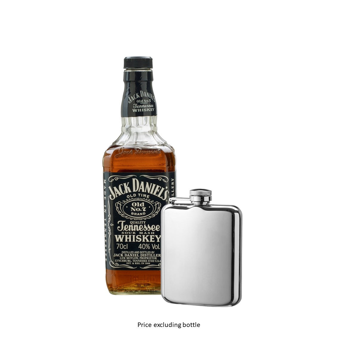 Flachmann aus Edelstahl 20cl