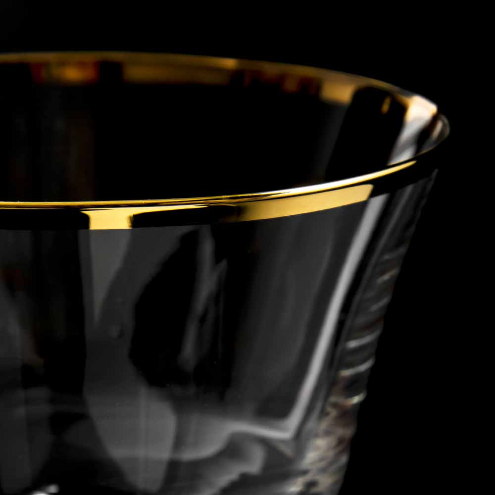 Verre à cocktail coupe Gold Rim Fizz 20 cl