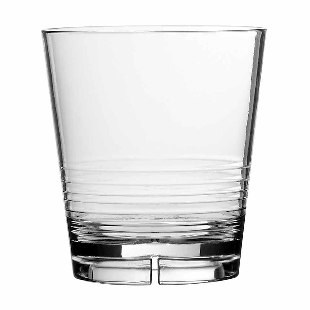 Stapelbarer altmodischer Kunststoffbecher, 31 cl