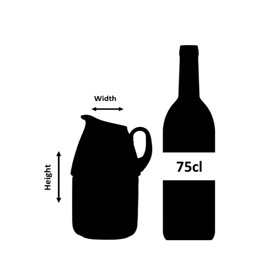 Secchiello per ghiaccio: caraffa per degustazione di whisky 115 cl