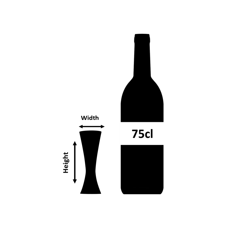 Aero® Jigger in rame 25ml/50ml