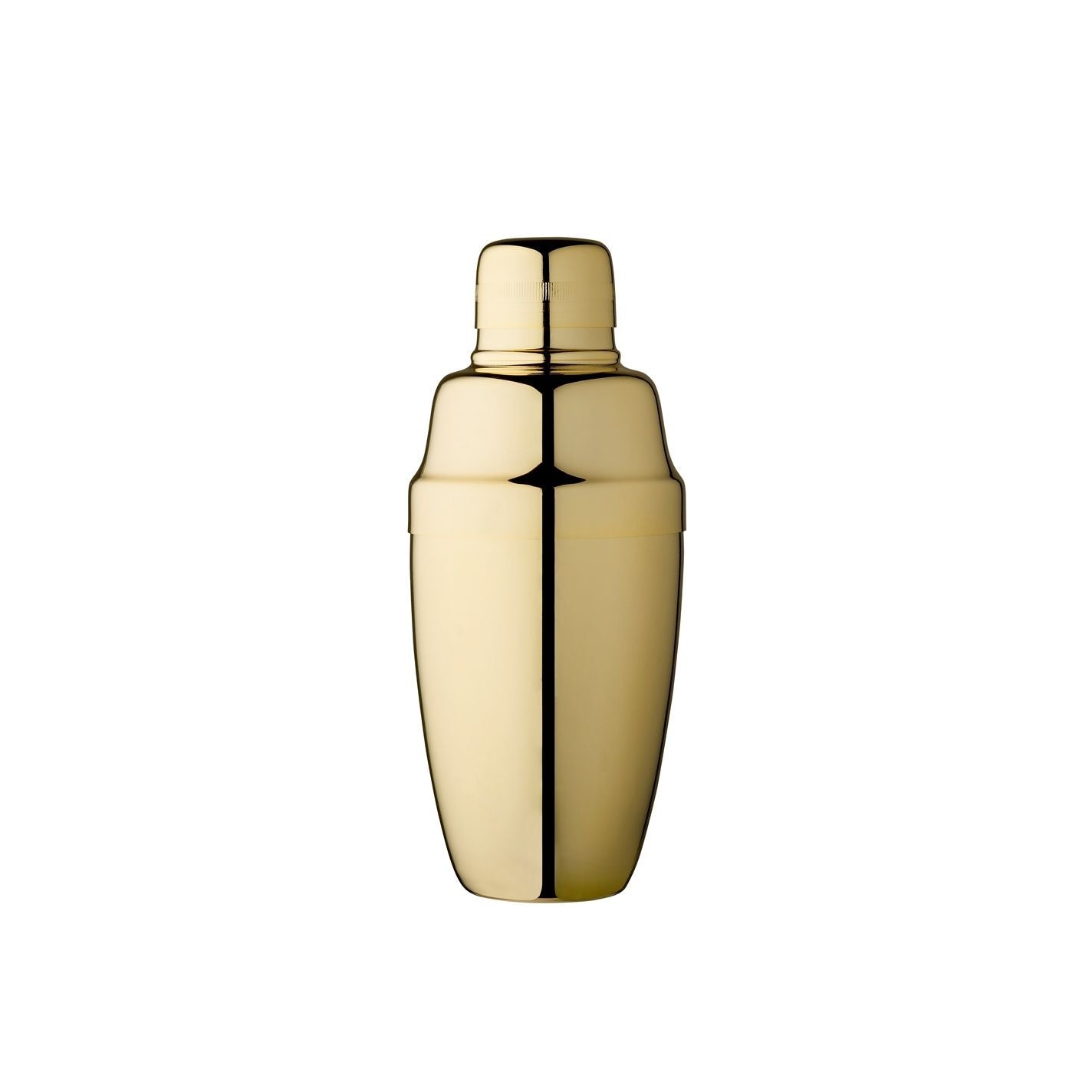 AG Shaker à cocktails plaqué or 50cl