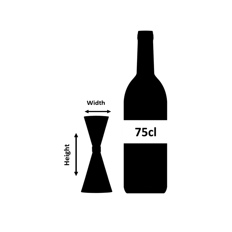 Herr Slim Jigger 30/60ml