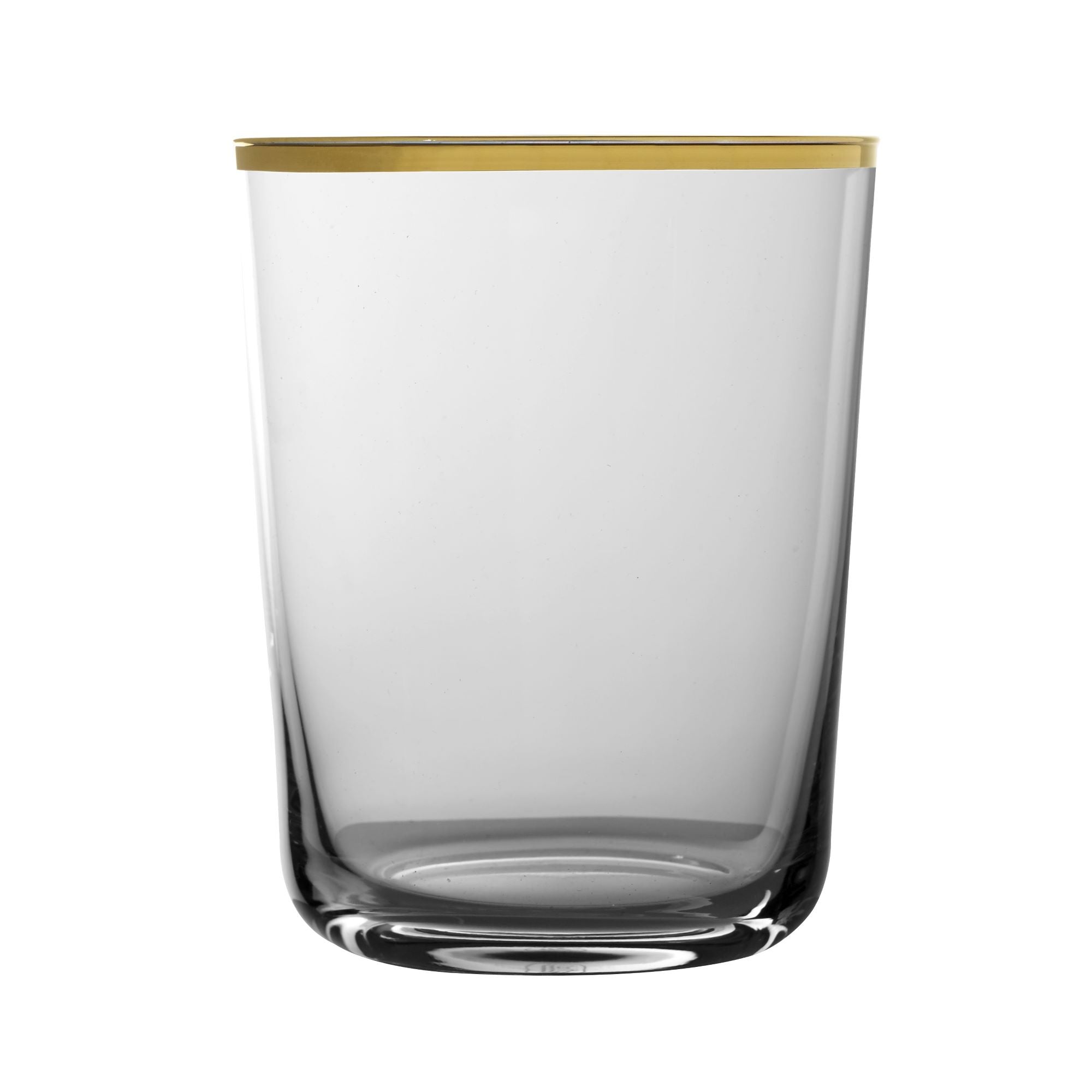 Flauta Doble Old Fashioned Borde Dorado 45cl