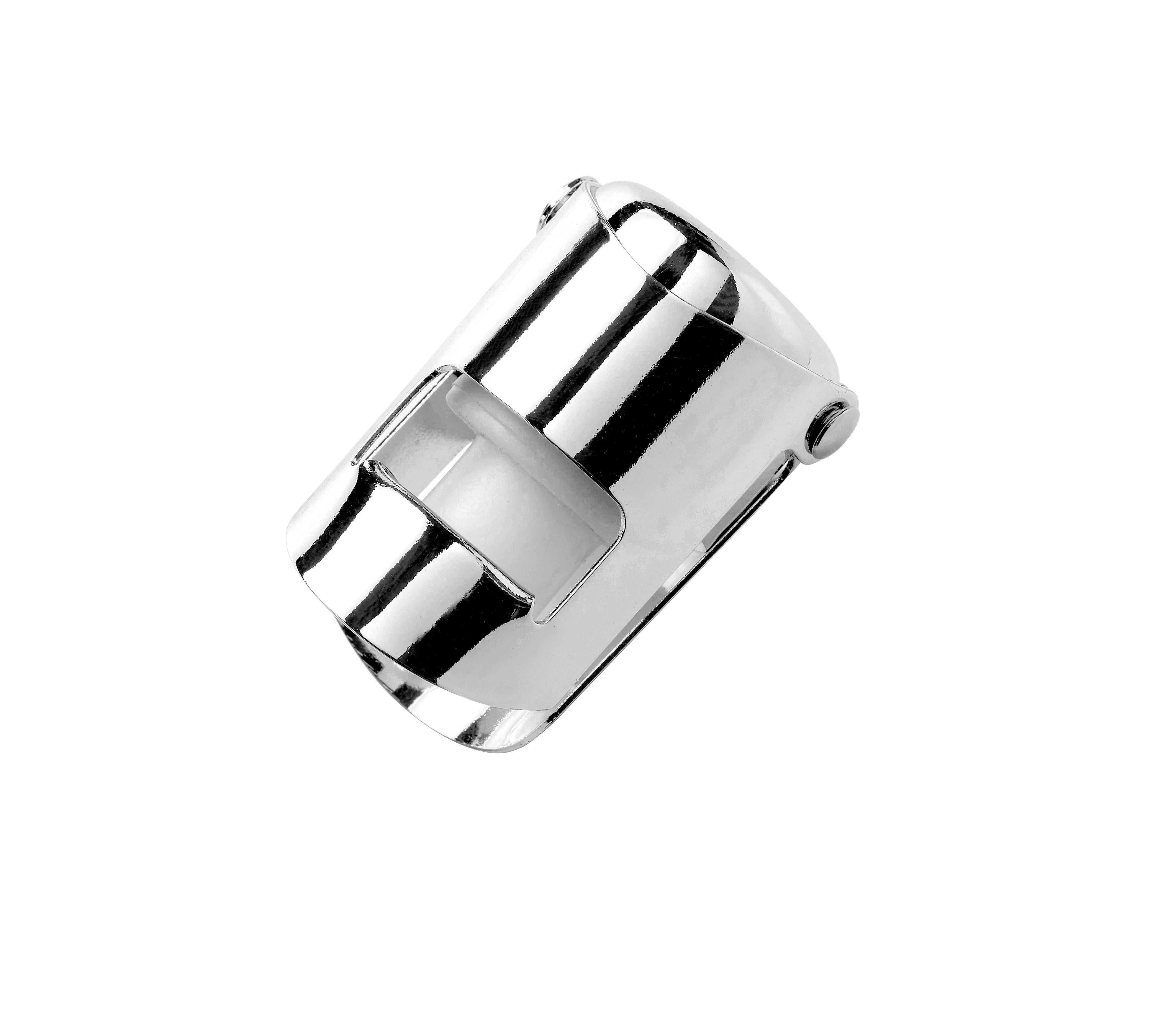 Tapón para vino espumoso plateado