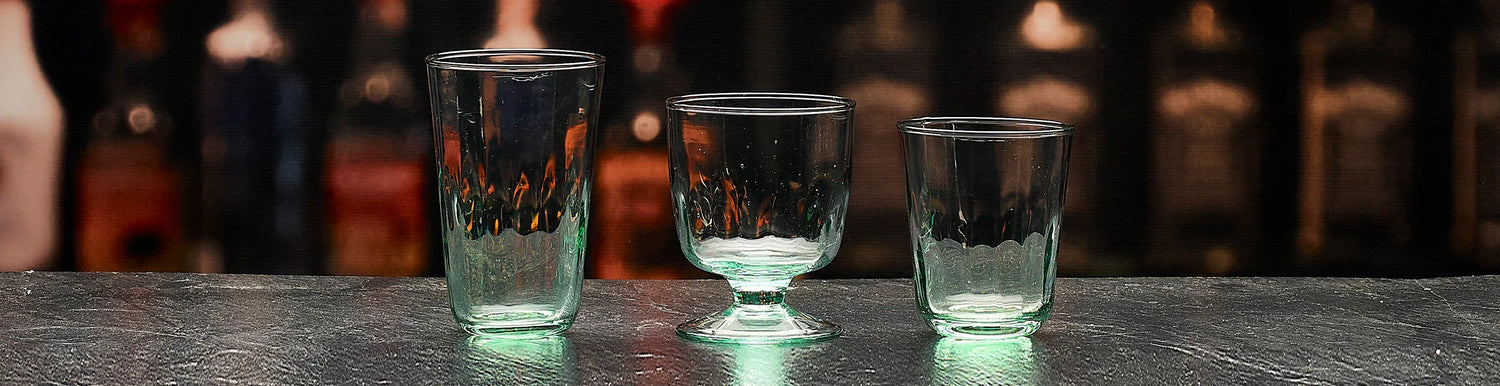 Recycled Glassware