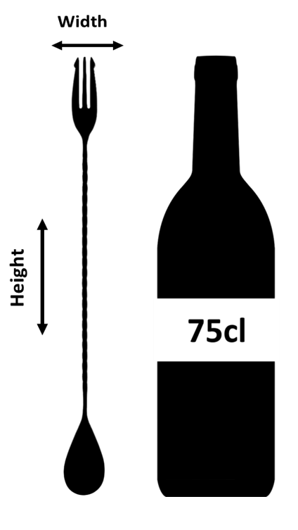 Trident Bar Spoon 30cm