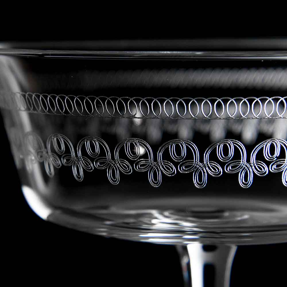 1910 Fizzio Champagne Glass Coupe 26cl