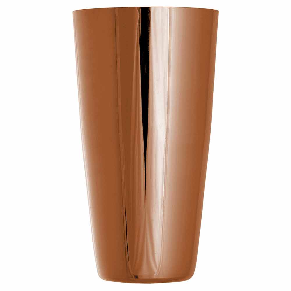 Lata coctelera Boston de oro rosa de 85 cl
