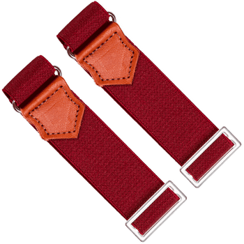 Bartender Sleeve Garters Burgundy