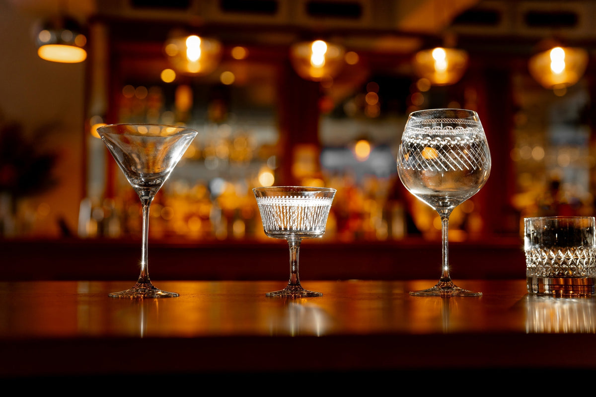 Verdot Bicchiere da Martini in cristallo 21cl - confezione da 6