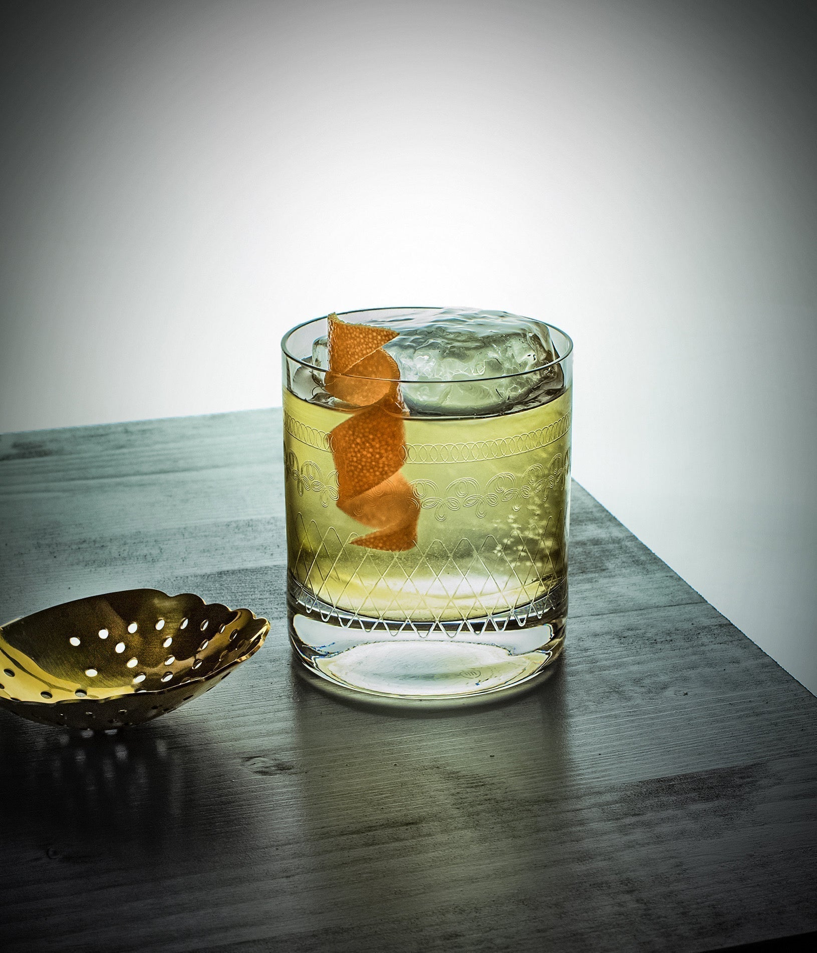 Vaso Old Fashioned de 30 cl, año 1910