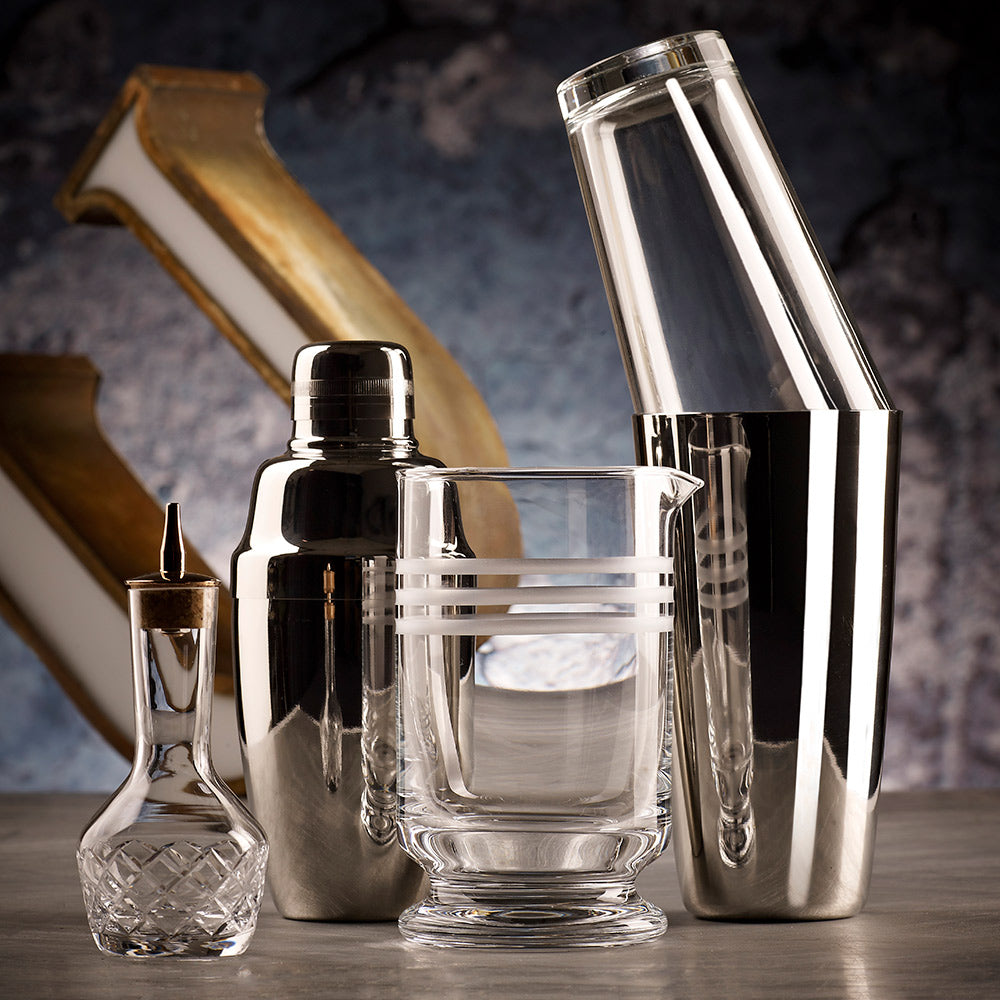 Vaso mezclador con base para cóctel Calabrese 3 cortes 60 cl