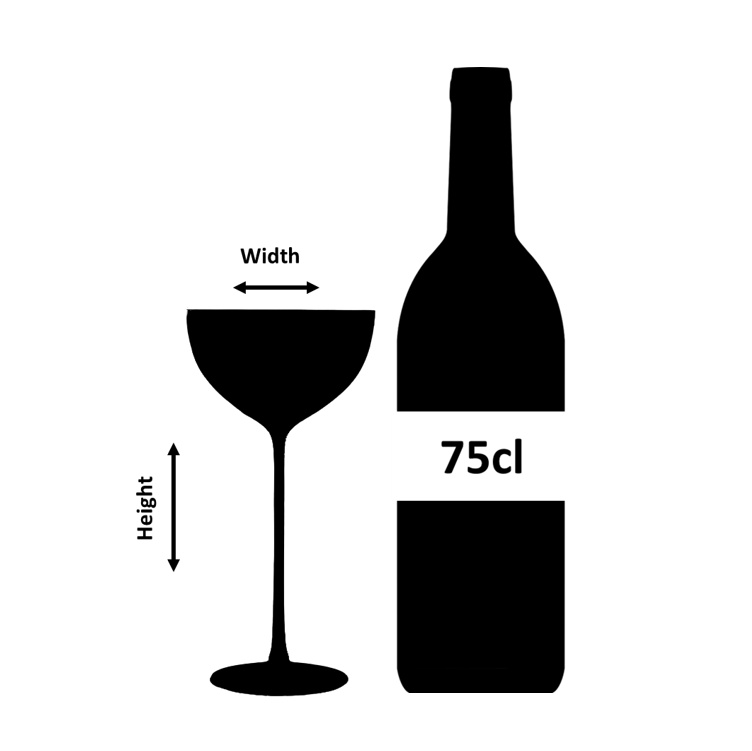 Calabrese ZigZag Coupe 23cl - Boîte de 6